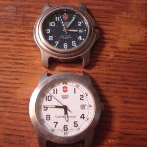 (Lot) Vintage, Swiss Army Watches,300M-1000Ft and 100M Quartz Watches,Swiss Made
